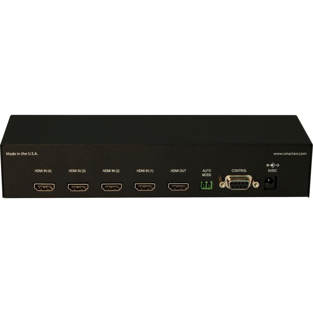 Smart-AVI HDNET-4PS Four-Port HDMI Automatic Switch