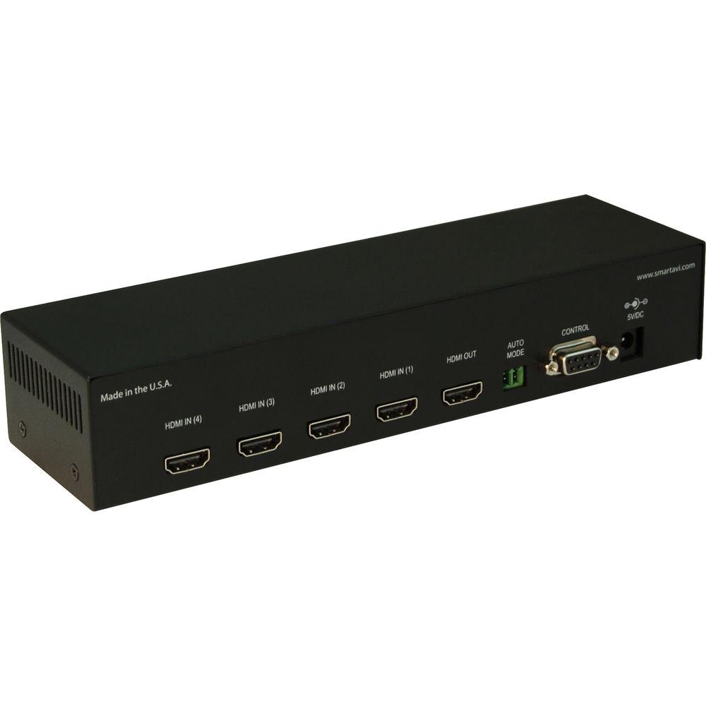 Smart-AVI HDNET-4PS Four-Port HDMI Automatic Switch