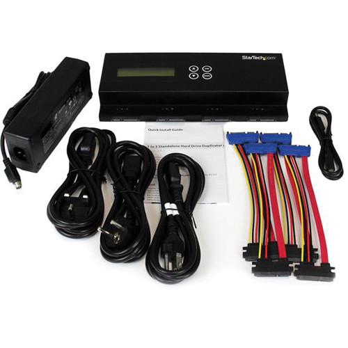 StarTech SATDUP13 Standalone 1:3 SATA 2.5" 3.5" HDD Duplicator & Eraser