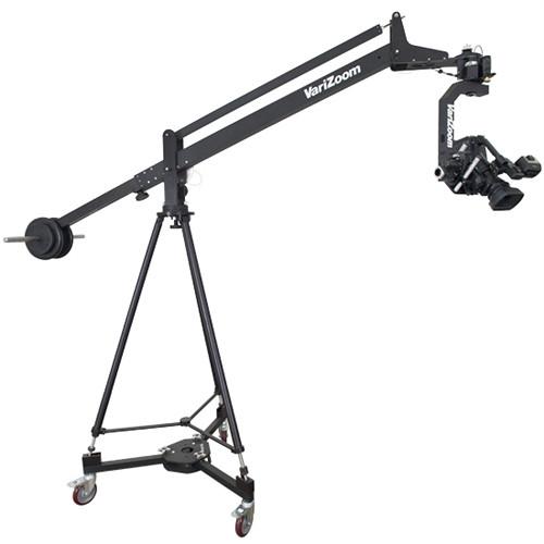 VariZoom QuickJib2 Kit with TCR100 Tripod, D100 Dolly, MC100 Motorized Head