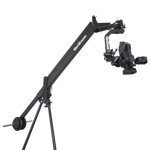 VariZoom QuickJib2 Kit with TCR100 Tripod, D100 Dolly, MC100 Motorized Head