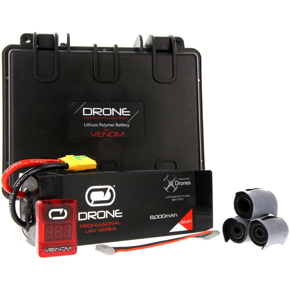 Venom Group 8000mAh 6S 22.2V Professional DRONE Series LiPo Battery