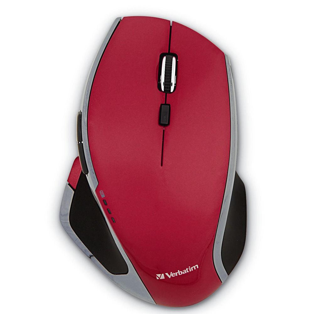 Verbatim Wireless Notebook 8-Button Deluxe Blue LED Mouse