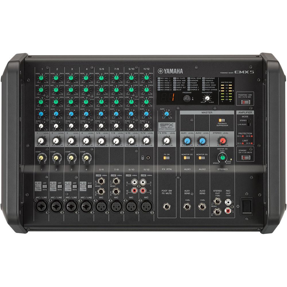 Yamaha EMX 5 12-Input Powered Mixer