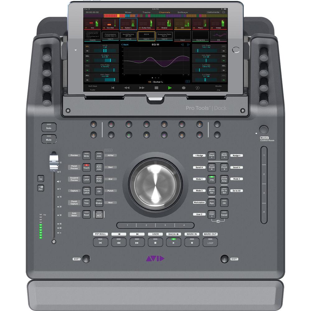 Avid Pro Tools Dock - EUCON Control Surface for Integrating with iPad