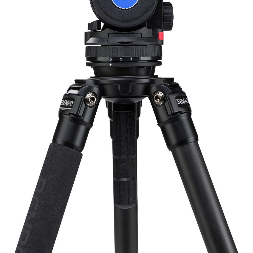 Benro A373F Series 3 Aluminum Video Tripod and BV6 Head