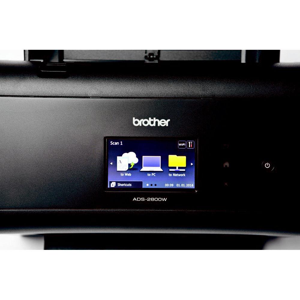 USER MANUAL Brother ImageCenter ADS2800W Wireless Desktop Scanner