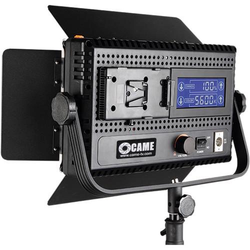 CAME-TV 576 Daylight LED Two Light Kit with V-Mounts