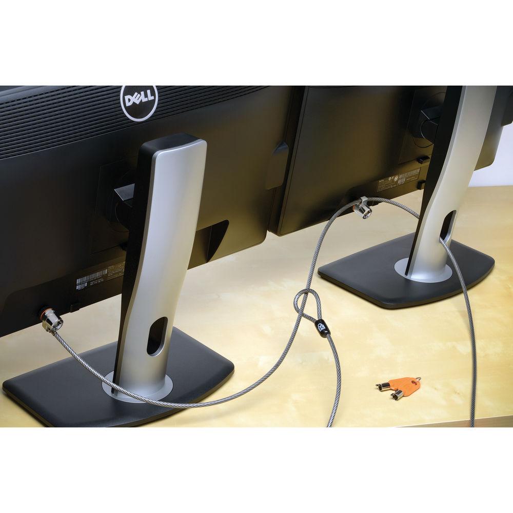 Kensington K64025F MicroSaver Keyed Twin Laptop Lock