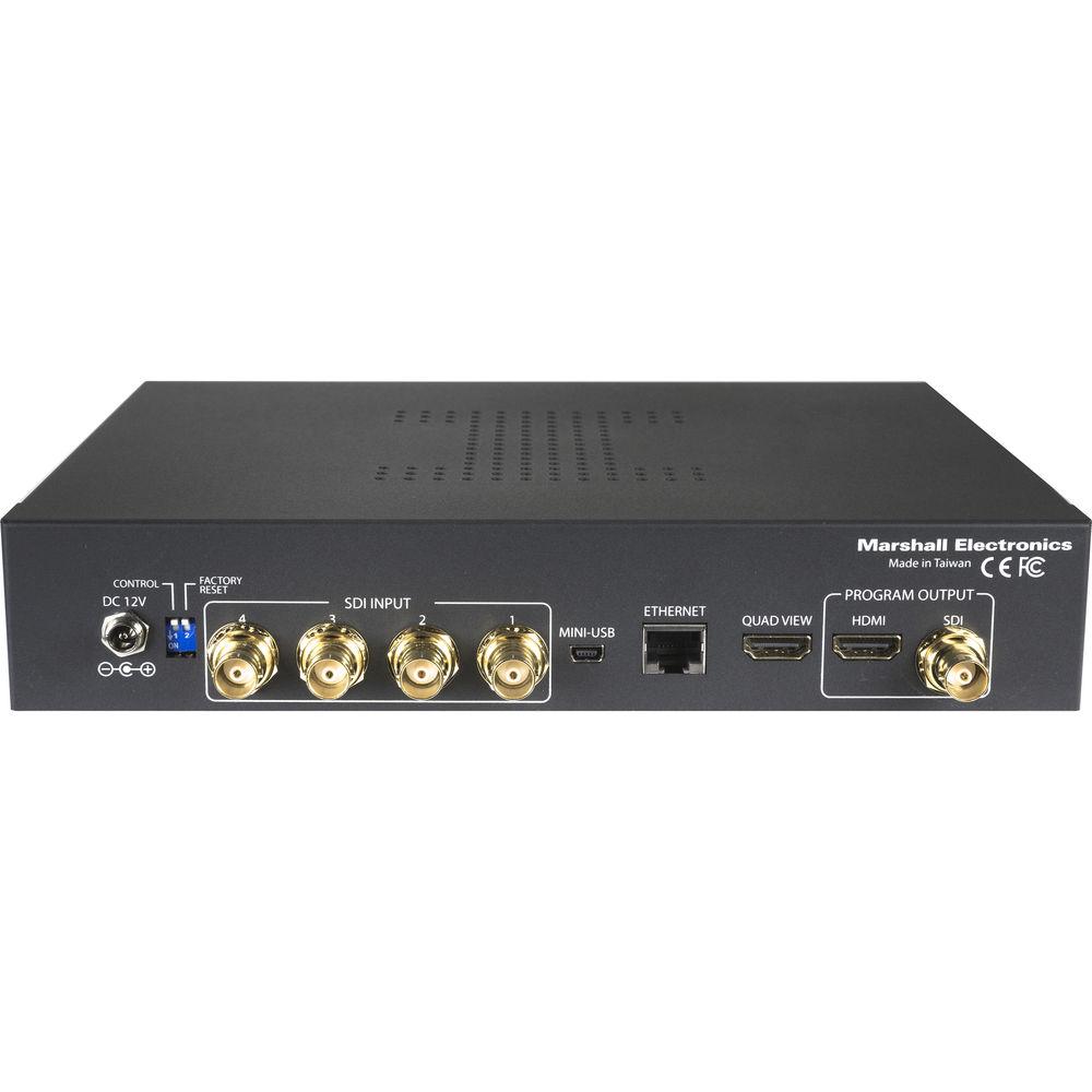 Marshall Electronics VSW-2200 4x1 Seamless 3G-SDI Switcher