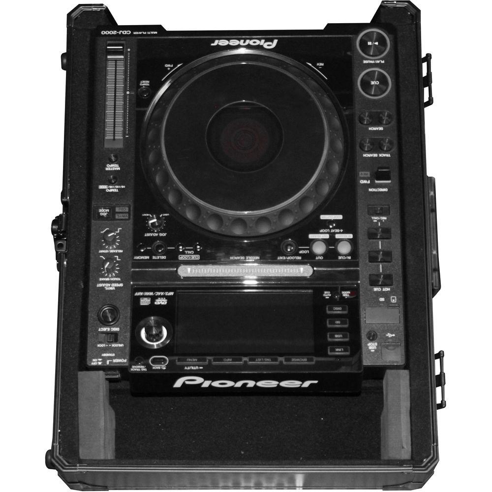 Odyssey Innovative Designs Black Krom Carrying Case for 12" DJ Mixer Large-Format CD Media Player