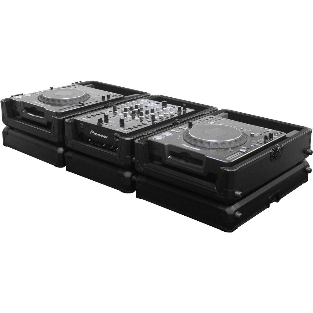 Odyssey Innovative Designs Black Krom Carrying Case for 12" DJ Mixer Large-Format CD Media Player