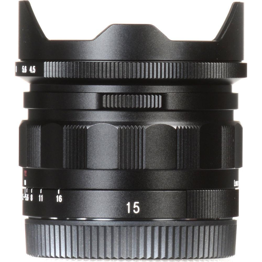 Voigtlander Super Wide-Heliar 15mm f 4.5 Aspherical III Lens for Sony E
