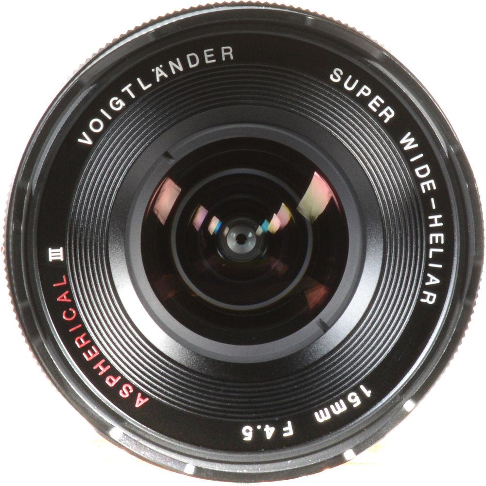 Voigtlander Super Wide-Heliar 15mm f 4.5 Aspherical III Lens for Sony E