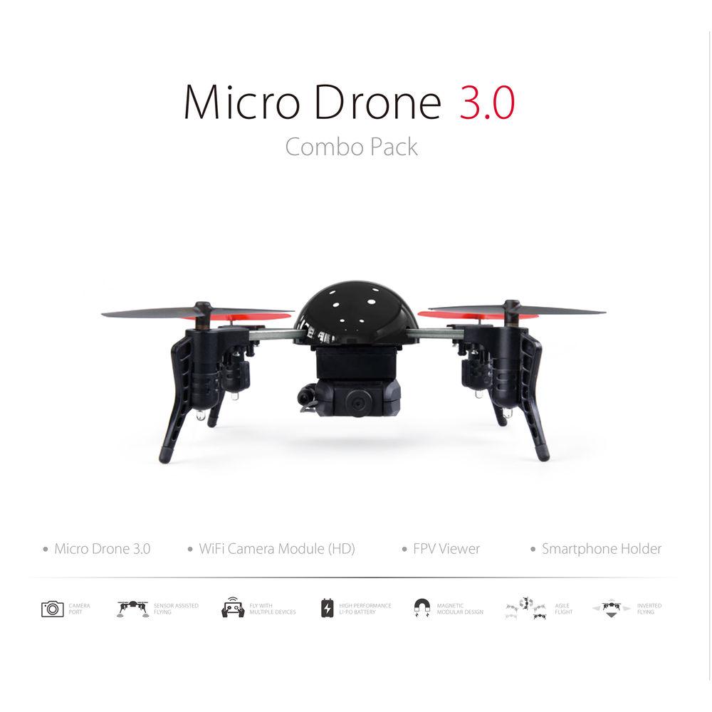 Extreme Fliers Micro Drone 3.0 Standard Camera FPV Bundle