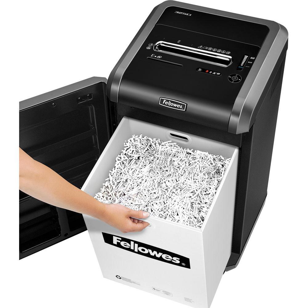 Fellowes Powershred 325Ci Jam-Proof Cross-Cut Shredder