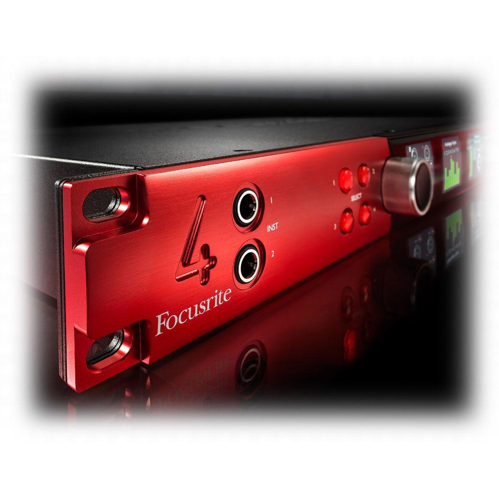 Focusrite RED 4Pre - Audio Interface with Thunderbolt 2, Pro Tools, Dante Connections