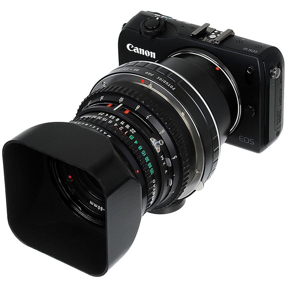 FotodioX Pro Lens Mount Adapter for Hasselblad V-Mount Lens to Canon EF-M Mount Camera