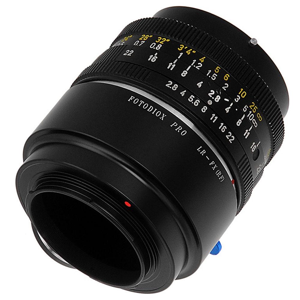 FotodioX Pro Lens Mount Adapter for Leica R-Mount Lens to Fujifilm X-Mount Camera