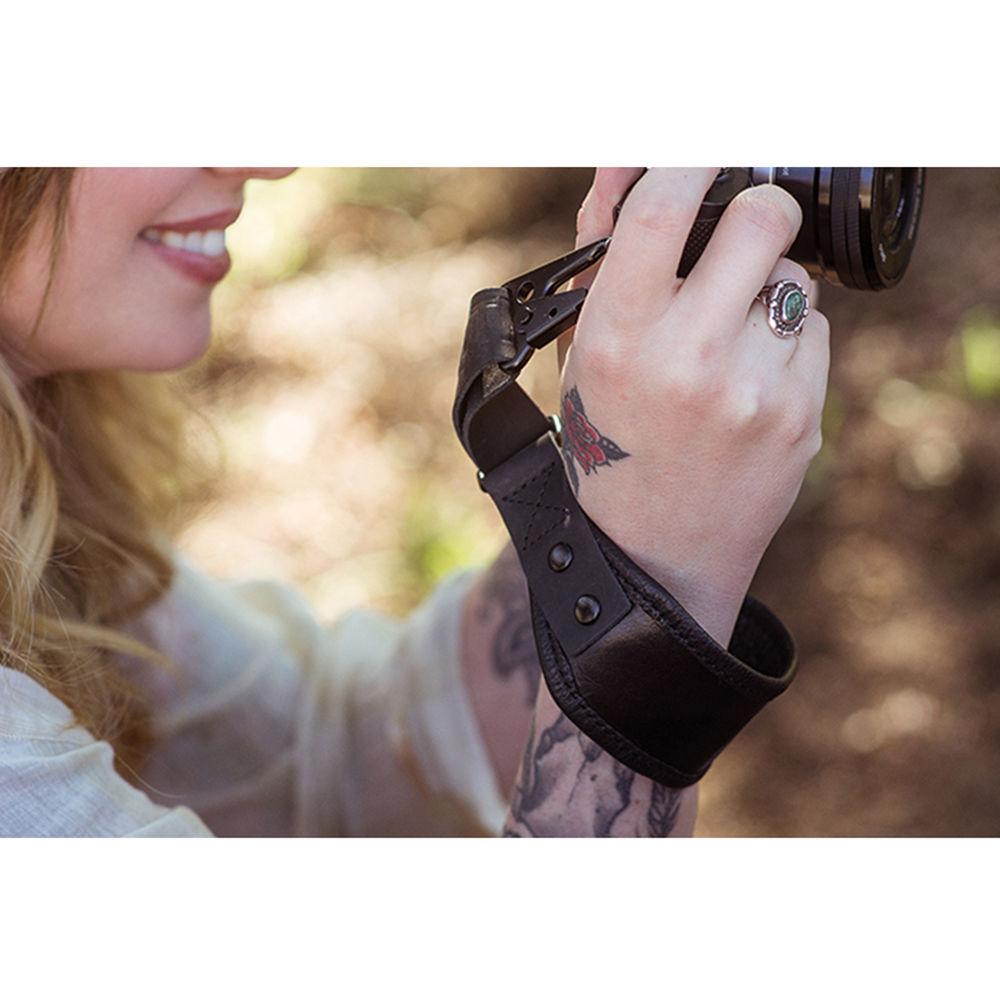 Heavy Leather NYC Wrist Camera Strap