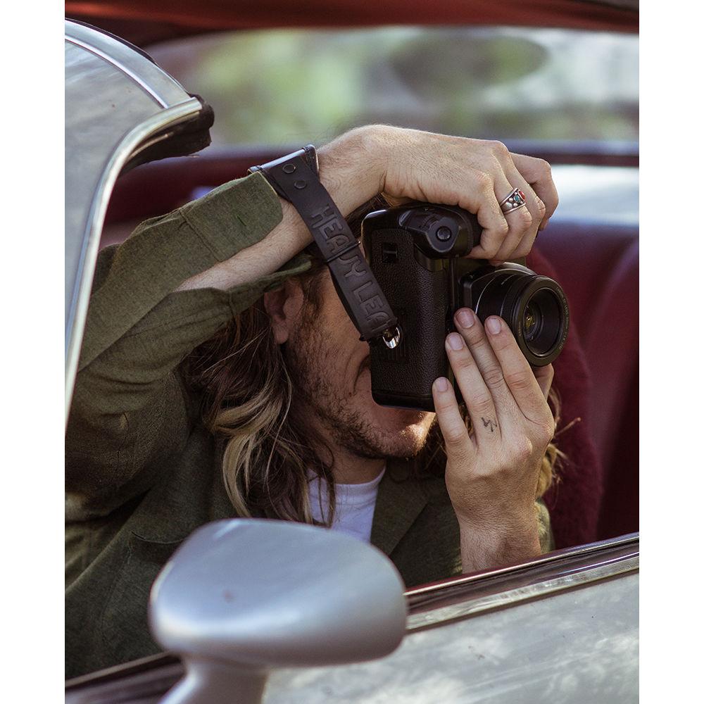 Heavy Leather NYC Wrist Camera Strap