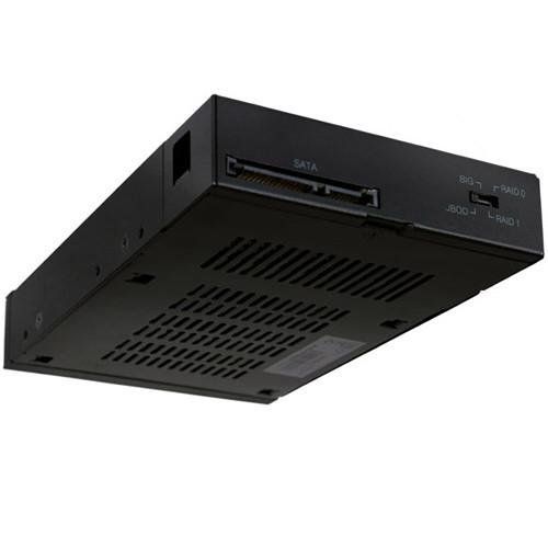 Icy Dock ToughArmor Dual Bay RAID 2.5" SATA HDD & SSD Mobile Rack for 3.5" Front Device Bay