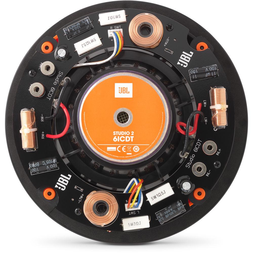 JBL Studio 2 6ICDT 6.5" Two-Way Dual-Tweeter In-Ceiling Speaker