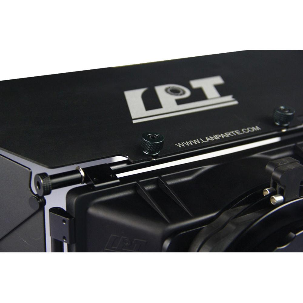 LanParte MB-01 4x4 Rod-Mounted DSLR Swing-Away Matte Box