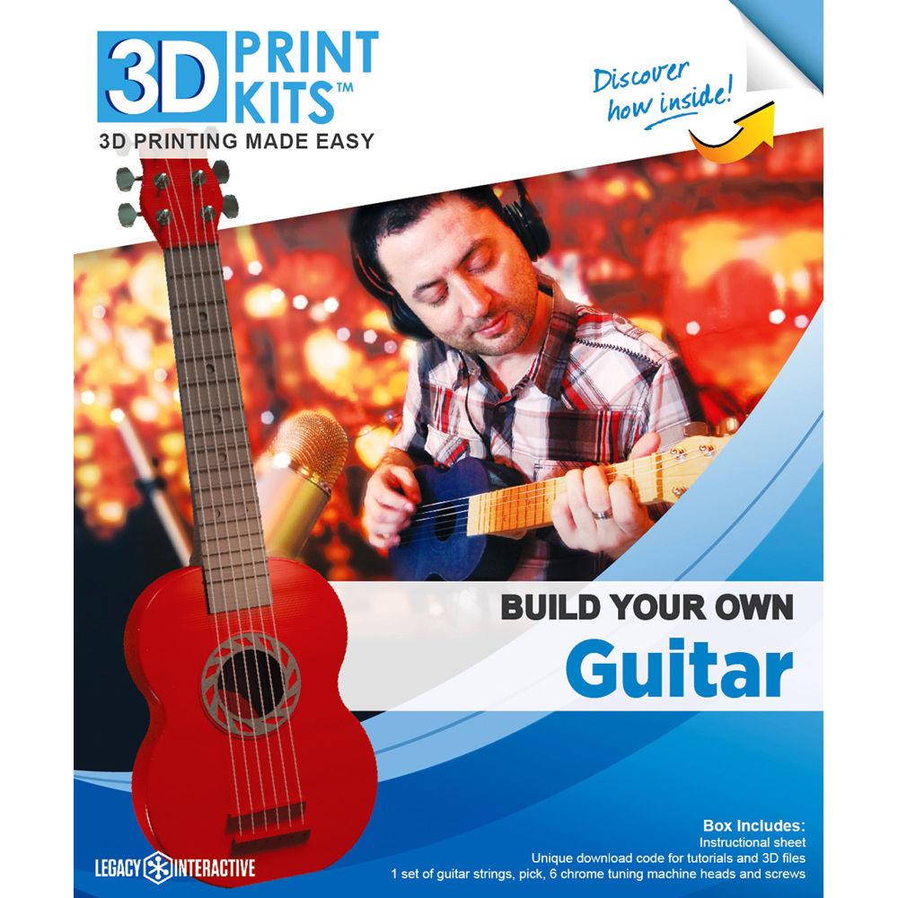 Legacy Interactive 3D Print Kits: Build Your Own Guitar