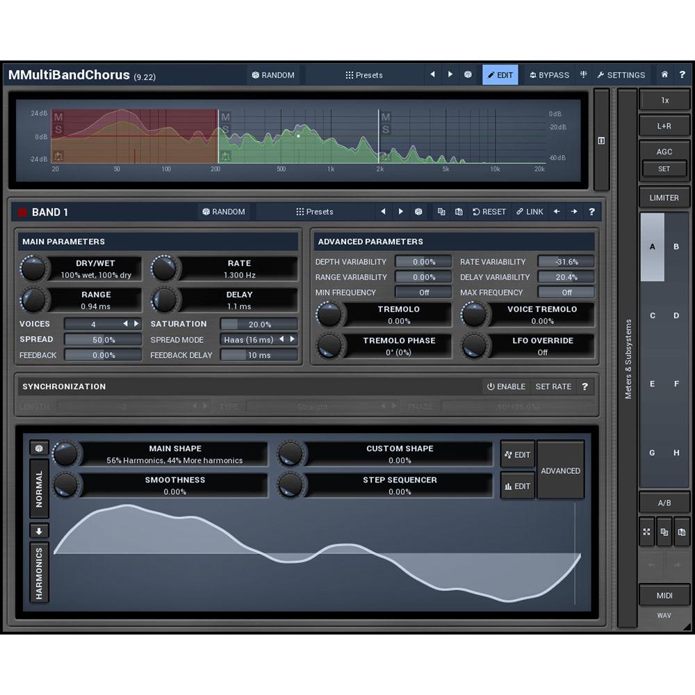 MeldaProduction MCreativeBundle - Sound Processing Plug-Ins Bundle