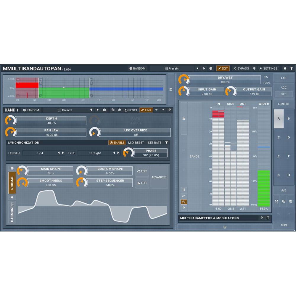MeldaProduction MMultiBandAutopan - Autopanner Plug-In