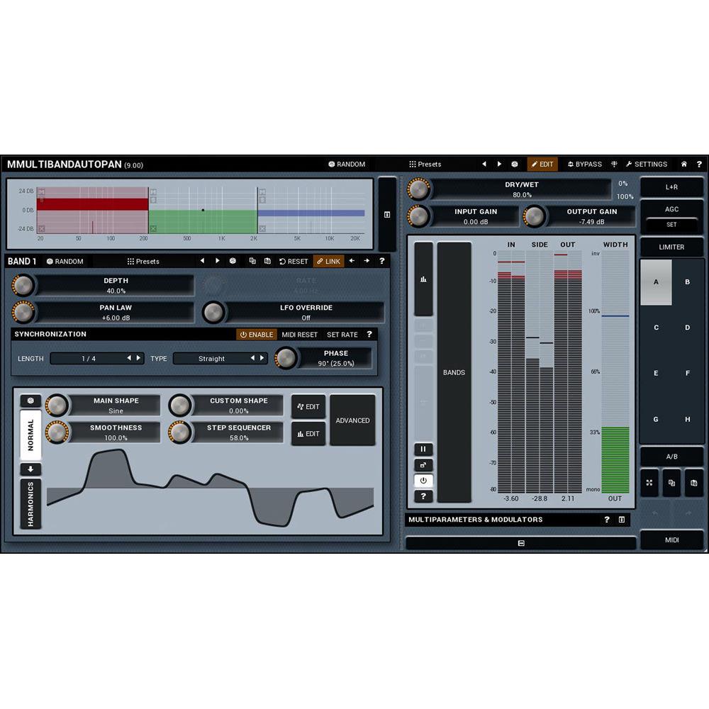 MeldaProduction MMultiBandAutopan - Autopanner Plug-In