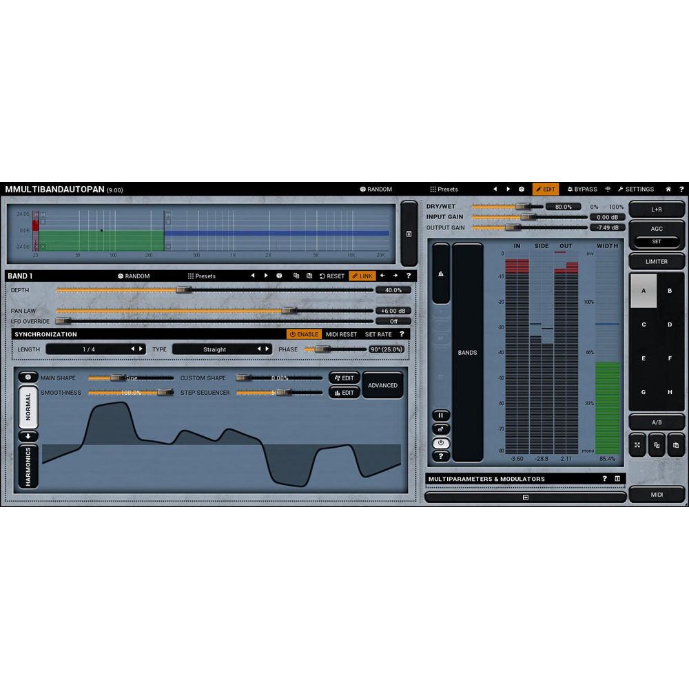 MeldaProduction MMultiBandAutopan - Autopanner Plug-In
