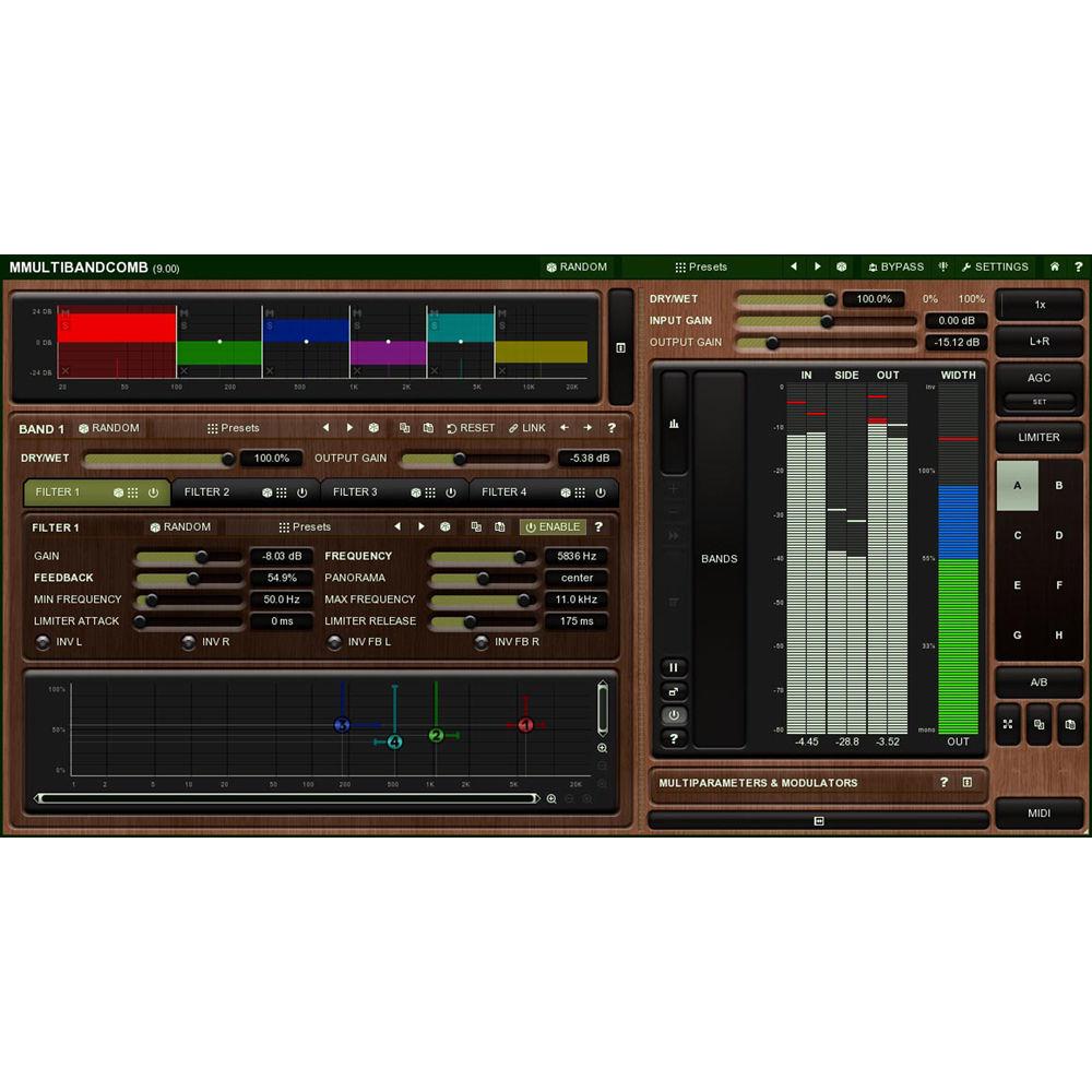 MeldaProduction MMultiBandComb - Multi-Comb Filter Plug-In