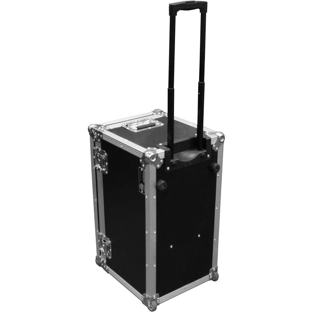 Odyssey Innovative Designs Flight Zone Universal Photo Booth Printer Case with Pullout Handle and Wheels