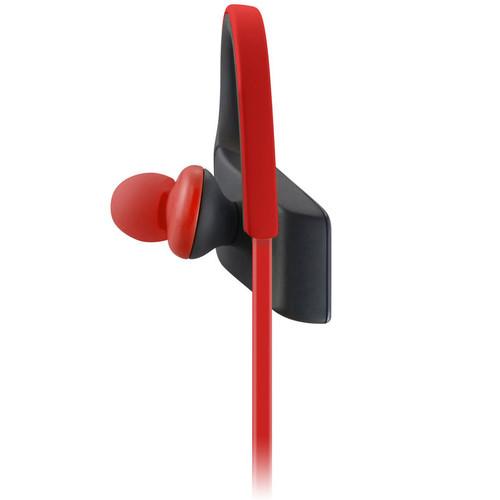 Panasonic RP-BTS30-R WINGS Wireless Bluetooth Sport Clips with Mic & Controller