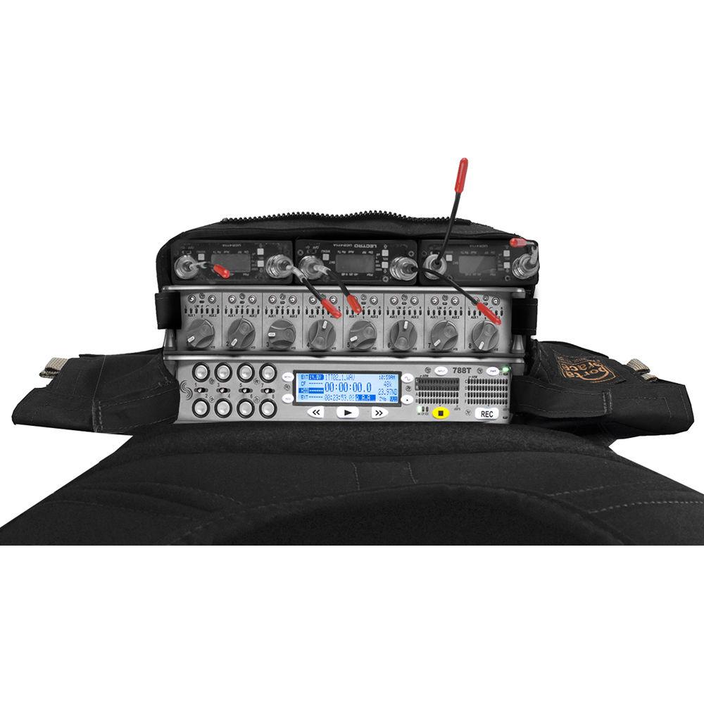 Porta Brace ATV-788 Audio Tactical Vest for Sound Devices 788 Portable Recorder