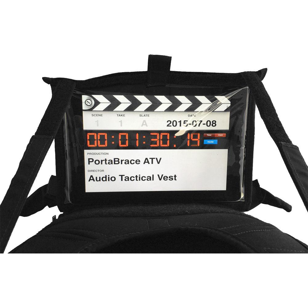 Porta Brace ATV-788 Audio Tactical Vest for Sound Devices 788 Portable Recorder