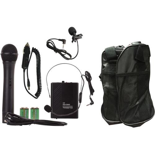 Pyle Pro 60W Portable Bluetooth PA Speaker, Amplifier, & Microphone System