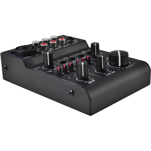 Pyle Pro Bluetooth-Enabled 3-Channel DJ Mixer Audio Interface