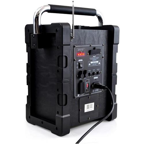 Pyle Pro Jobsite Boombox - 100 Watt 8" Bluetooth Portable Speaker System