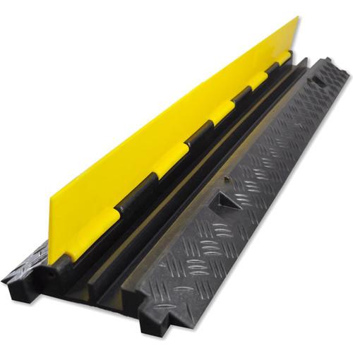 Pyle Pro Protective Cable & Wire Concealment Ramp Track with Flip-Open Top Cover