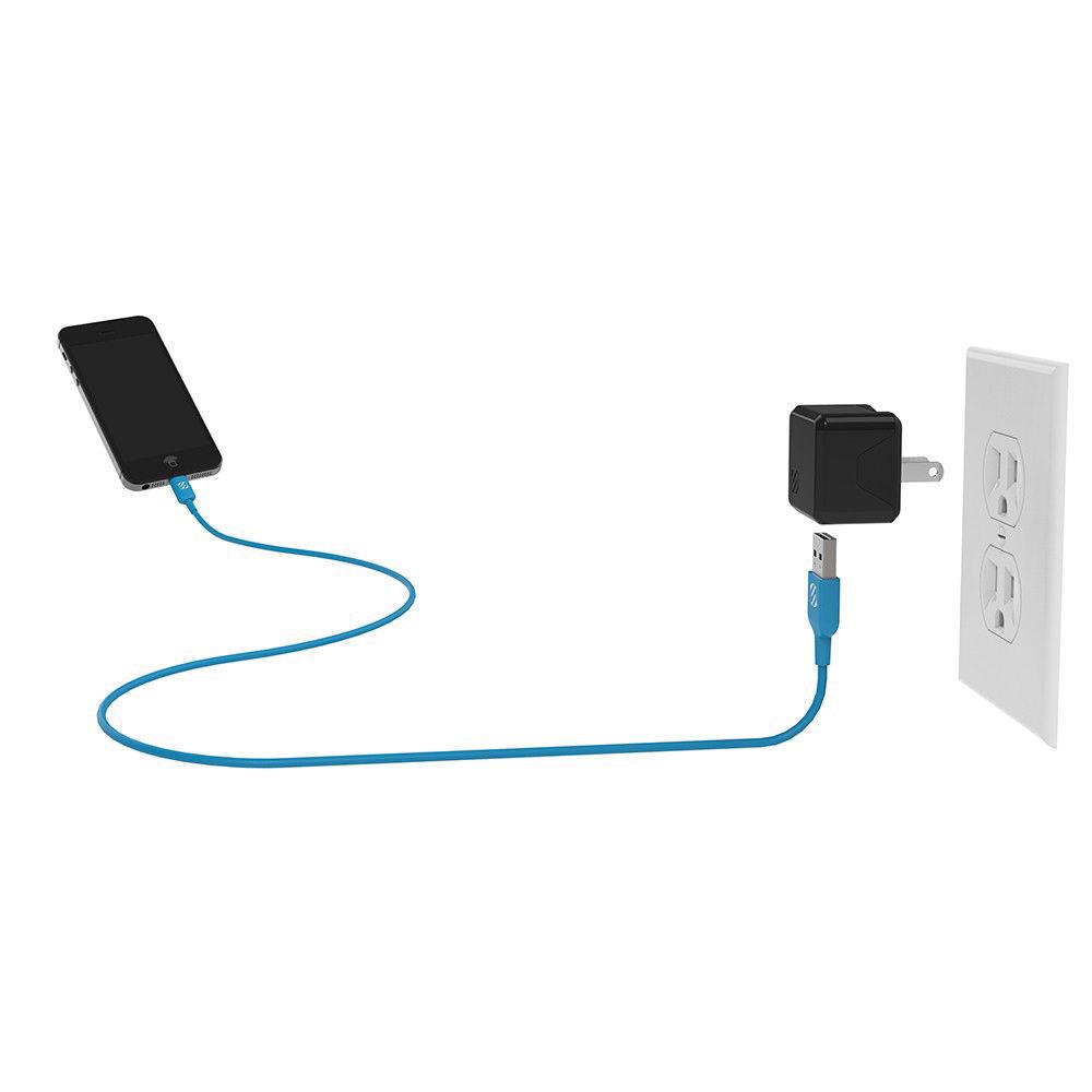 Scosche superCUBE flip 12 Watt USB Wall Charger