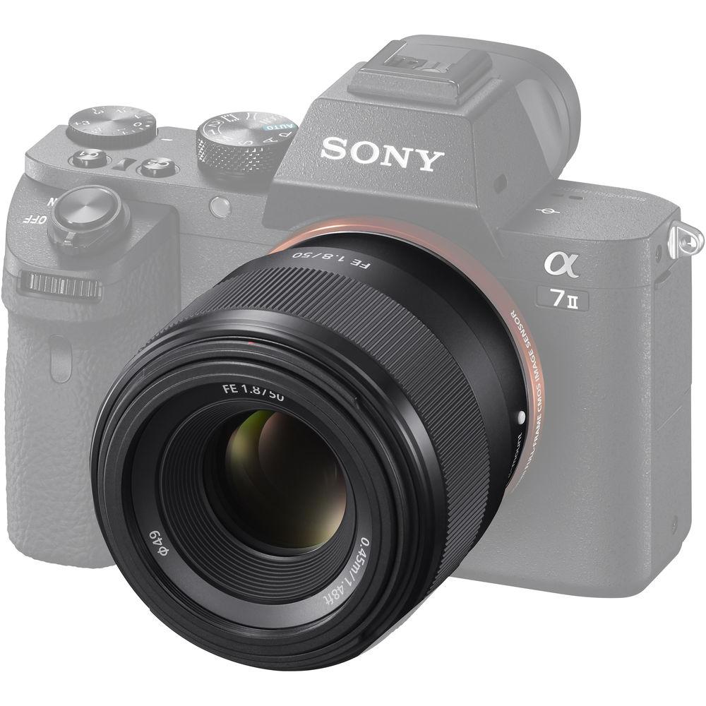 Sony FE 50mm f 1.8 Lens