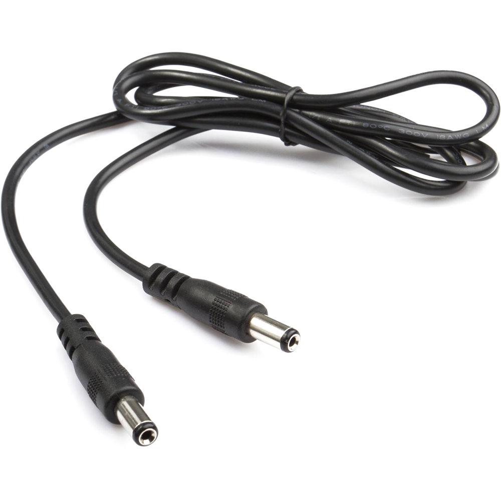 SWIT 5.5mm to 5.5mm Pole End DC Barrel Power Cable for for Select Batteries and Mount Plates