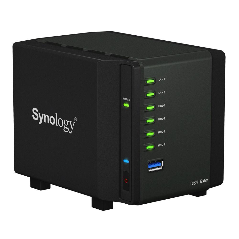 Synology DiskStation DS416slim 4-Bay NAS Enclosure