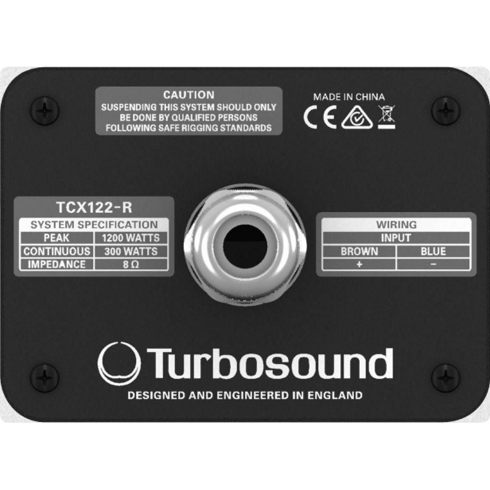 Turbosound Dublin TCX122-R-WH 12" 2-Way Weather-Resistant Loudspeaker