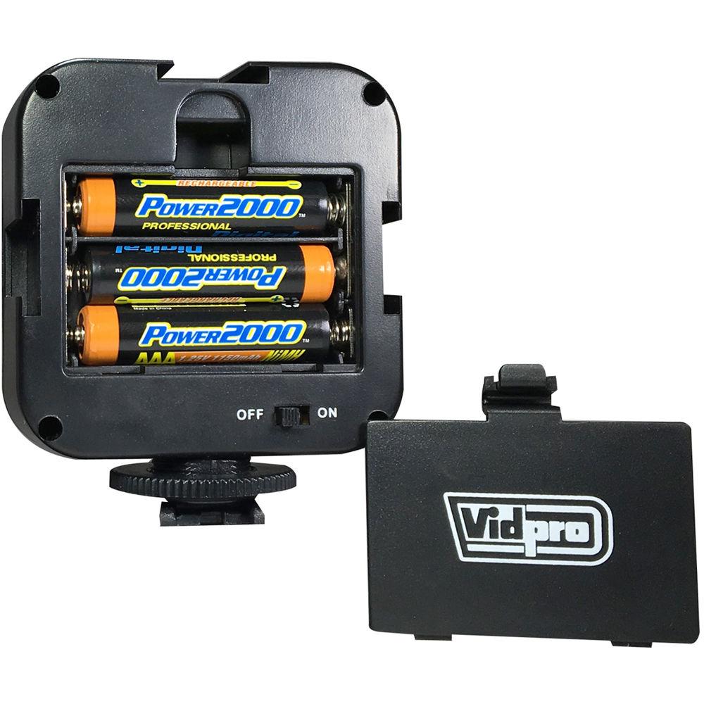 Vidpro LED-36X Photo & Video On-Camera LED Light