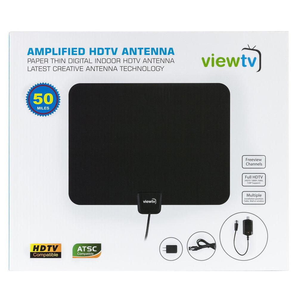 ViewTV VIEWTV50MIANT Indoor Amplified HDTV Antenna