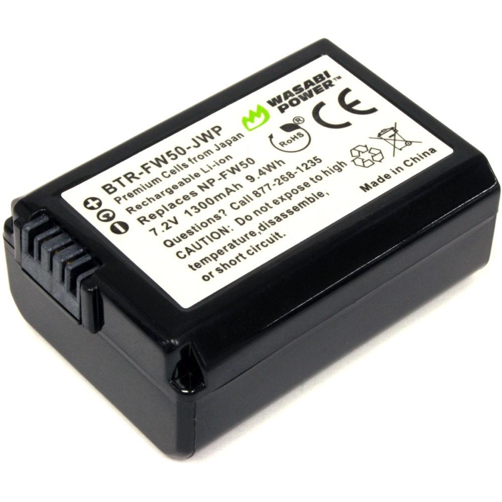 Wasabi Power BTR-FW50 Rechargeable Lithium-Ion Battery Pack